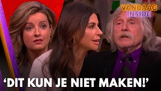 Olcay en Merel zijn het totaal oneens met Johan Dit kun je niet maken  VANDAAG INSIDE [upl. by Htirehc16]