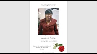 Funeral of Joan Phillips [upl. by Eelsha373]