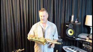 Yamaha YAS82Z Custom Alto Saxophone  Video Review [upl. by Tanitansy]