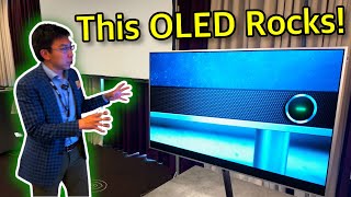 Worlds First NonLG MLA OLED TV with 4x HDMI 21 Ports [upl. by Inimak477]