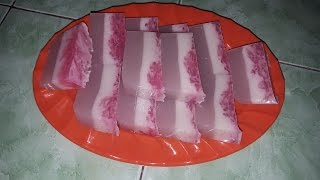 Cara Membuat AgarAgar Santan Rasa Leci  Dapur Aneka [upl. by Stark]