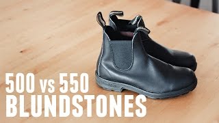 Blundstone Boots Review Original 500 vs Super 550 — HD [upl. by Tonie154]