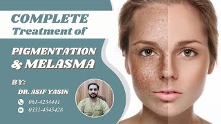 Complete Treatment of Pigmentation and Melasma ​⁠HealthyHamesha pigmentation melasma skincare [upl. by Arekat]