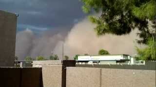 Huge Haboob nearly tears my roof off Dust Storm in Phoenix Arizona 7212012 [upl. by Assela]