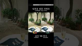 일회용 필름 카메라 코닥 VS 후지 ✷ 노리츠 스캐너 vs 후지 스캐너 [upl. by Ethan]