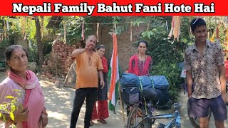 Nepali Family Bahut Fani Hote hai  Bihar To Nagaland On Cycle 🚴  Nepali Village Life vlog [upl. by Raynard80]