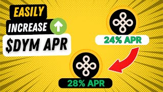 How to Buy Bridge and ReStake DYM for more Staking Rewards [upl. by Adnanref]