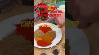 The Secret Curry That Only The Staff Eat recipe Staffcurry cooking food recipe foodie [upl. by Rebmetpes296]