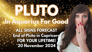 HOROSCOPE READINGS FOR ALL ZODIAC SIGNS  Pluto in Aquarius FOR GOOD [upl. by Ainoloppa788]