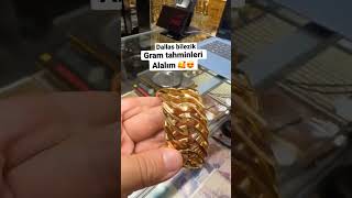 Gram tahminleri 🥰😍22ayar bilezik modelleri altın japan gold jewellery shorts youtubeshorts [upl. by Royall]