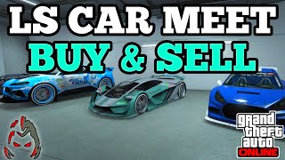 GTA 5 LS CAR MEET BUY amp SELL MODDED CARS PS4  GTA 5 BUY amp SELL [upl. by Darelle176]