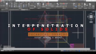 AutoCAD How to create an Interpenetration of Solids 2 [upl. by Courtney]