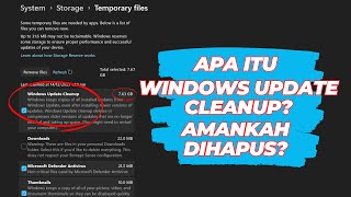 Apa Itu Windows Update Cleanup Amankah Dihapus [upl. by Heloise299]