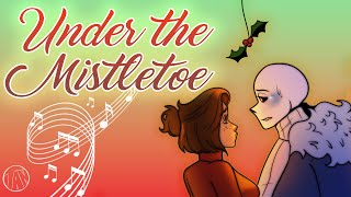 Under The Mistletoe  Undertale Comic Dub FRANS [upl. by Green]