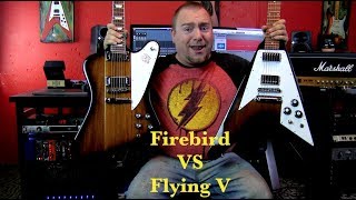 Gibson Firebird VS Gibson Flying V [upl. by Procto]