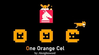 One Orange Cel  A pico 8 cat game [upl. by Assed]