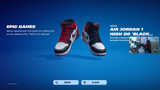 Air Jordans in Fortnite😵‍💫 [upl. by Mulloy]