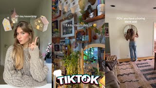 Aesthetic DIY room decor ideas Tiktok compilation ✨ [upl. by Kolk]