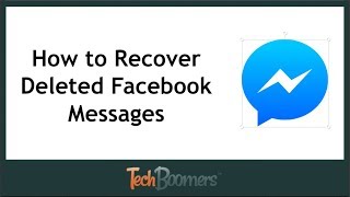 How to Find and Recover Deleted Facebook Messages [upl. by Golanka160]