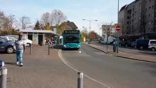 Mercedes Benz Citaro C2 mit Euronorm 6 Motor am Höchst Bahnhof [upl. by Iz]