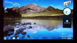 Acer Aspire One Windows 7 Beta Build 7000 [upl. by Navnod495]