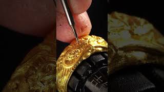 Gold Ring Making Detailed Guide to Creating Exquisite Jewelry Pieces shorts 😍 [upl. by Juliana]