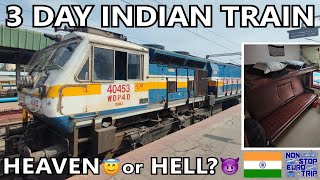 3 DAYS in First Class on an Indian Train as bad as everyone says Bengaluru to Delhi [upl. by Oicnerual]