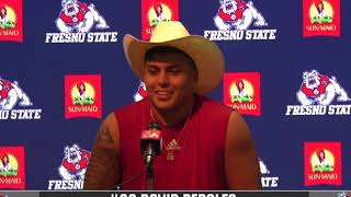 Fresno State Football PostGame Press Conference 102321 [upl. by Rogergcam]