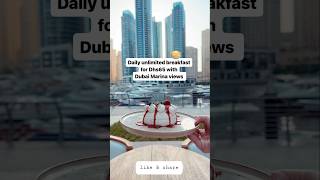 Have you been to this daily unlimited breakfast for 65AED visitdubai dubai [upl. by Ziul]