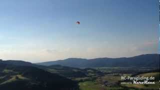 RC Paraglider Spiral 24 Soaring mit BackPack amp Motor Opale Paramodels [upl. by Arluene]