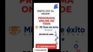 ¿Cómo sustentar una Tesis con Éxito [upl. by Loraine]