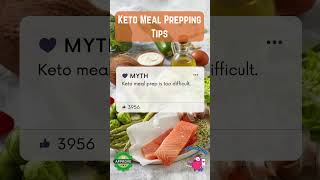 Keto Meal Prepping Tips customketodiet healthylifestyle quiz shorts [upl. by Moia914]