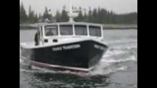 Family Tradition video of 42 HampH Wide with FPT Cursor 13 750 Mhp engine in Bass Harbor Maine [upl. by Menzies]