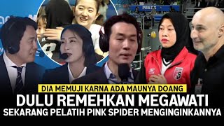 ADA MAUNYA DOANG Dulu Remehkan Megawati Pelatih Pink Spider Kini [upl. by Garek726]