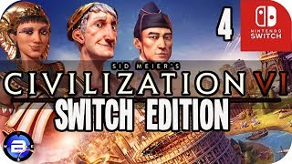 Civilization 6 on Switch  4 War on 2 Fronts Civ VI Nintendo Switch [upl. by Jeramie418]