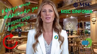 video MSC Sinfonia Middellandse zee vakantie Captain Cruise laagste prijs Mister 3 Sixty [upl. by Salzhauer]