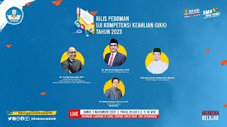 Webinar SMK  Rilis Pedoman Uji Kompetensi Keahlian SMK Tahun 2023 [upl. by Vashti]