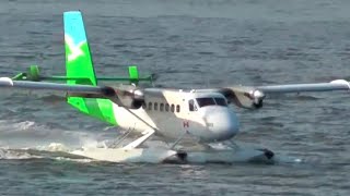 Twin Otter Seaplane Landing [upl. by Ardnaeel265]