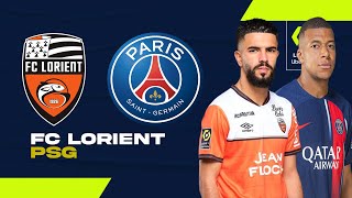 LIVE FC LORIENT  PSG  ALLEZ PARIS   LE MATCH DU TITRE   MBAPPE amp DEMBELE DE RETOUR [upl. by Us393]