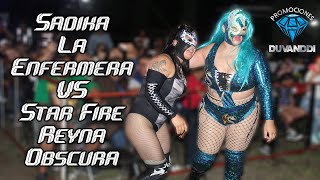 Sadika y La Enfermera VS Star Fire y Reyna Obscura Promociones Duvanddi [upl. by Einnaj429]