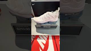 NIKE AIR VAPORMAX PLUS WhiteWhitePure Platinum BlancPlatinum PurBlanc [upl. by Bowlds]