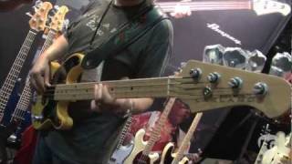 Summer NAMM 11  Lakland Basses Skyline Series 4451 Demo [upl. by Trumann]