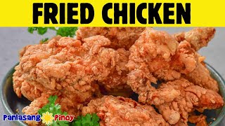 Making Crispy Fried Chicken [upl. by Yuzik]