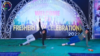 girls dance videos \\ freshers day celebrations \\ party freshersparty farewell [upl. by Timmi]