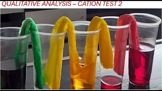 QUALITATIVE ANALYSIS  CATION TEST  A  LEVEL AS SEASON 2 [upl. by Waldo]