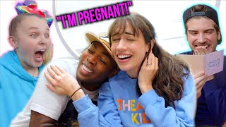 TELLING MY FRIENDS IM PREGNANT WITH TWINS [upl. by Dolphin]