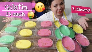 GELATIN Recipe for Business 3 Best Seller Flavors [upl. by Anitreb]