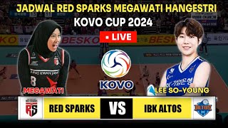 LIVE RED SPARKS VS IBK ALTOS  KOVO CUP 2024  LIGA VOLI KOREA SELATAN 2024  LIVE TVRI SPORTS [upl. by Aneras667]