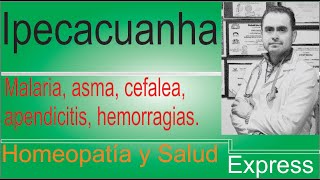 Ipecacuanha Homeopatia y salud express [upl. by Parthinia621]