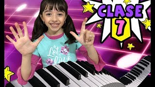 CLASES DE PIANO DE NIÑOS PARA NIÑOS  CLASE 7 ¿Cómo leer Partituras  A BIG HAPPY FAMILY [upl. by Sirrep791]